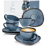 sänger Darwin Kaffeetasse 0,3 l Blau 8 St.