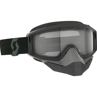 Scott Primal Schwarze Ski Brille, transparent für Männer
