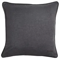 Esprit Kissenbezug Harp 38 x cm Polyester Grau Dunkelgrau