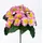 Seidenblumen Roß Primelbusch 24x22cm rosa mit 20 Blüten PM Kunstblumen Kunstpflanzen künstliche Primel Schlüsselblume
