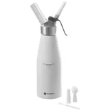 HENDI Sahnespender Kitchen Line, weiß, Kitchen Line, 0,25L, ⌀80x(H)200mm