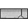 Keychron Tastenkappen Double-Shot KSA PBT Keycaps, Black on White Full Set