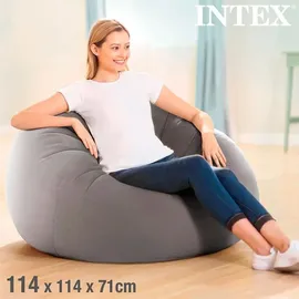Intex 68579NP BEANLESS BAG Sessel (L x B x H) 114 x 114 x 71cm Grau