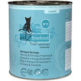 Catz Finefood Classic No. 13 Hering & Krabben 6 x 800 g
