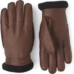 Hestra Deerskin Primaloft Rib chocolate (770) 11
