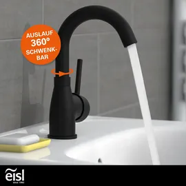Eisl Futura Waschtischarmatur Schwarz matt