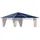 Quick Star Ersatzdach für Hardtop Pavillon 3x3 m Braun