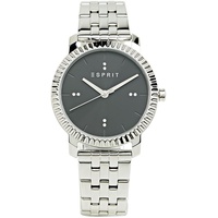 ESPRIT ES1L185M0055 Menlo Silver Black Uhr Damen-Uhr Edelstahl Silber