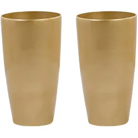 Beliani Tseria 32 x 32 x 58 cm Gold