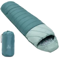 Justcamp Kinderschlafsack Melvin Junior - mitwachsender Schlafsack Kinder ab 3 Jahren