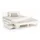 Homestyle4u Holzbett 140 x 200 cm Weiß