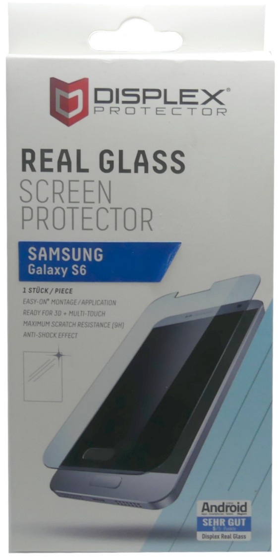 DISPLEX Screen Protector Glasschutz Smartphone Samsung Galaxy S5 widerstandsf...