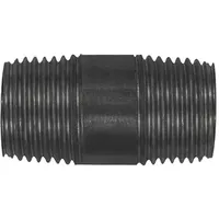 Riegler Rohrdoppelnippel 23, AG/AG, R 2, Länge 80,0 mm,