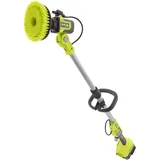 Ryobi 18 V ONE+ Akku-Nass-Reinigungsbürste RWTS18-0 (teleskopierbar bis 1,4m, 15 cm Borstenkopf, Max. Leerlaufdrehzahl min−1 0-2100, ohne Akku