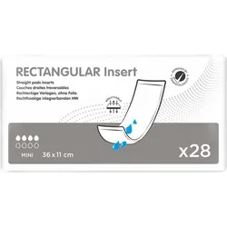 RECTANGULAR Insert Mini, 28 Stück