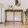 vidaXL Bartisch 140 x 80 x 110 cm Honigbraun