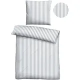 Castell Bettwäsche Jersey, grau - grau - BL 135x200 cm