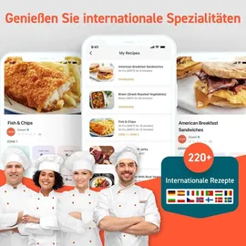 COSORI Dual Blaze TwinFry CAF-TF101S-WEUR Weiß/Roségold