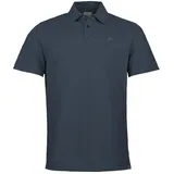Head Racket Poloshirt blau M