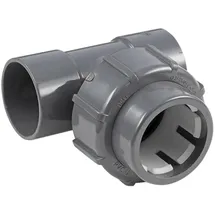 Flexfit Übergangs T Stück 90° Klemm - Klebemuffe d 50 x d 50