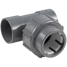 Flexfit Übergangs T Stück 90° Klemm - Klebemuffe d 50 x d 50