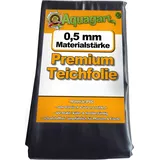 Aquagart Teichfolie PVC 10m x 8m 0,5mm schwarz Folie für den Gartenteich