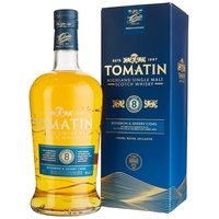 Tomatin 8 Years Old Bourbon & Sherry Casks Highland Single Malt Scotch 40% vol 1 l Geschenkbox