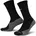 Fußball-Crew-Socken Black/White 42-46