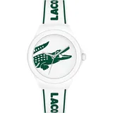 Lacoste 2001347 Damen-Armbanduhr Neocroc Weiß/Grün