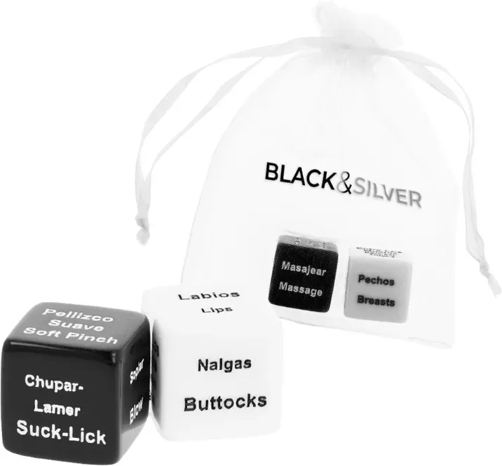 BLACK&SILVER - WÜRFEL FÜR PAARE ES/EN
