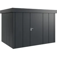 hörmann stauraumsysteme Hörmann Metall-Gerätehaus Juno mit Flachdach, Jfd12 - Design, 310 x 214 cm B x T),anthrazit,