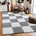 Hochflorteppich hellgrau B/L ca 200x290 cm Hellgrau