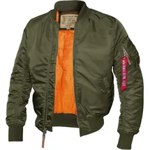 Alpha Industries MA-1 VF 59 Bomberjacke dark green, Größe XXL