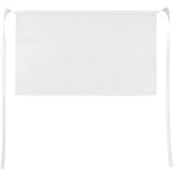 BRUSSELS Short Bistro Apron: One Size / White