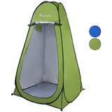 Montafox Wurfzelt Montafox Toilettenzelt Multifunktionszelt Universalzelt Pop Up Zelt grün