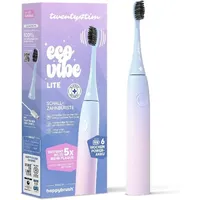 happybrush Eco Vibe Lite Schallzahnbürste Blau/Rosa + 2. Handstück rosa