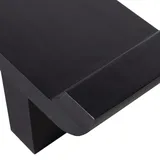 Woood Sitzbank Lox Schwarz 183 x 35 x 53 cm
