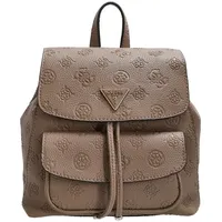 GUESS Rucksack Cresidia II Flap Backpack S Dark Taupe