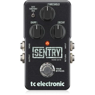 TC Electronic SENTRY NOISE GATE Multiband-Noise-Gating-Pedal mit Hard-Gate-Modus und integrierten TonePrints*