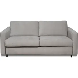 Home Affaire Schlafsofa »Virming« Dauerschlaf-Funktion mit Unterfederung und Matratze grau
