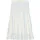 Comma, Midirock Damen Gestreift Weiß/Creme 38