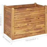 vidaXL Garten-Hochbeet 110 x 60 x 84 cm Braun