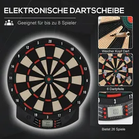 Homcom Dartscheibe elektronisch