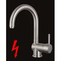 Niederdruck Armatur Wasserhahn schwenkbar Küchenmischer Einhebel Boiler Spüle