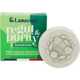Lamazuna Festes Shampoo Fettiges Haar 70 ml