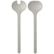 Mepal Salatbesteck Silueta Kunststoff Weiß