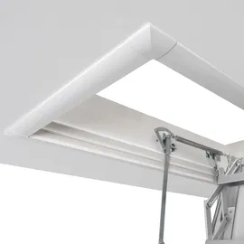 DOLLE Bodentreppe clickFIX vario 90x60 cm Aluminium 239–266 cm