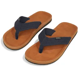 Zehentrenner O'NEILL "CHAD SANDALS", Gr. 41, gelb (dijon), Synthetik, sportlich, Schuhe