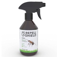 RepellShield Citronella Ameisenspray - Natürliches Mittel gegen Ameisen - 250ml - Harmloses Anti-Ameisen-Spray mit ätherischen Ölen für Innen und Außen - Zitrusduft - Ameisenmittel für Haus und Garten