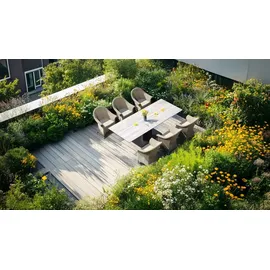 Sit Mobilia Turin Auszugstisch 210/270 x 95 x 75 cm Keramik oxido flame